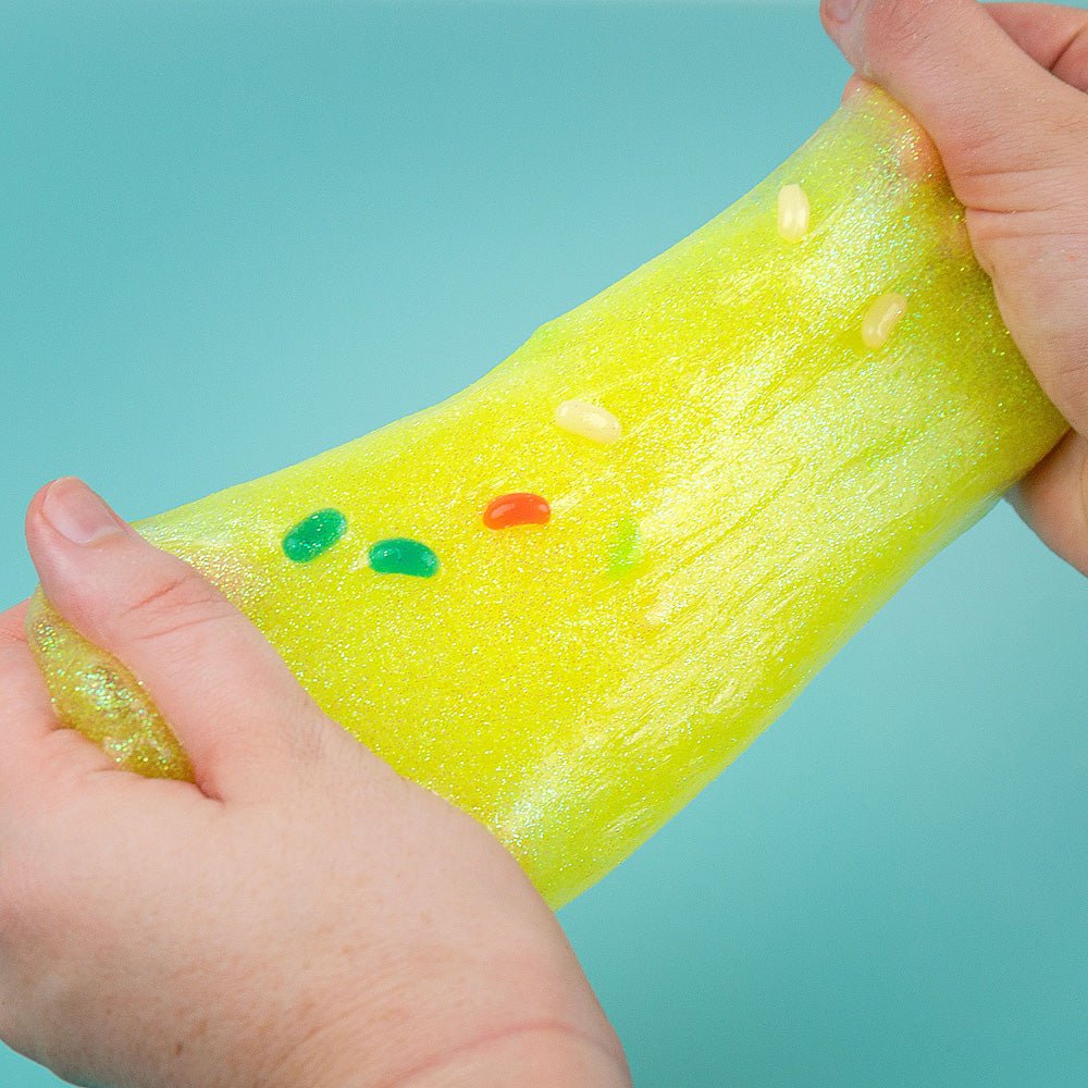 Slimygloop Juicy Jelly Bean Glitter Slime Jar - Image 3