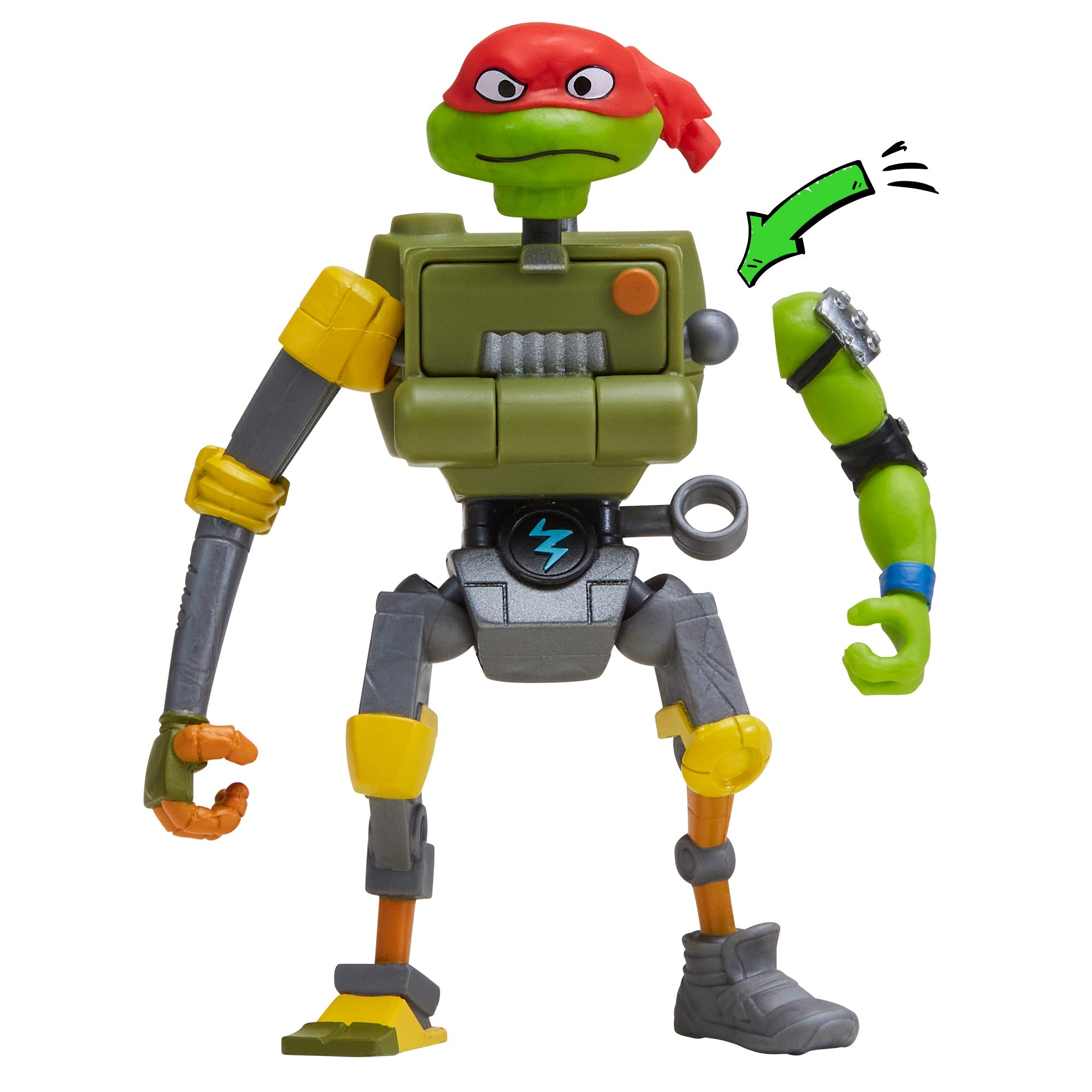 Teenage Mutant Ninja Turtles TV Mix N Match Metalhead Toy - Image 2