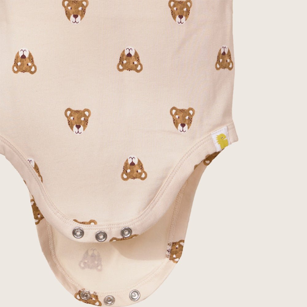 rise little earthling LS Graphic Bodysuit BUHON00 - Lt Pink AOP / 9-12m - Image 7