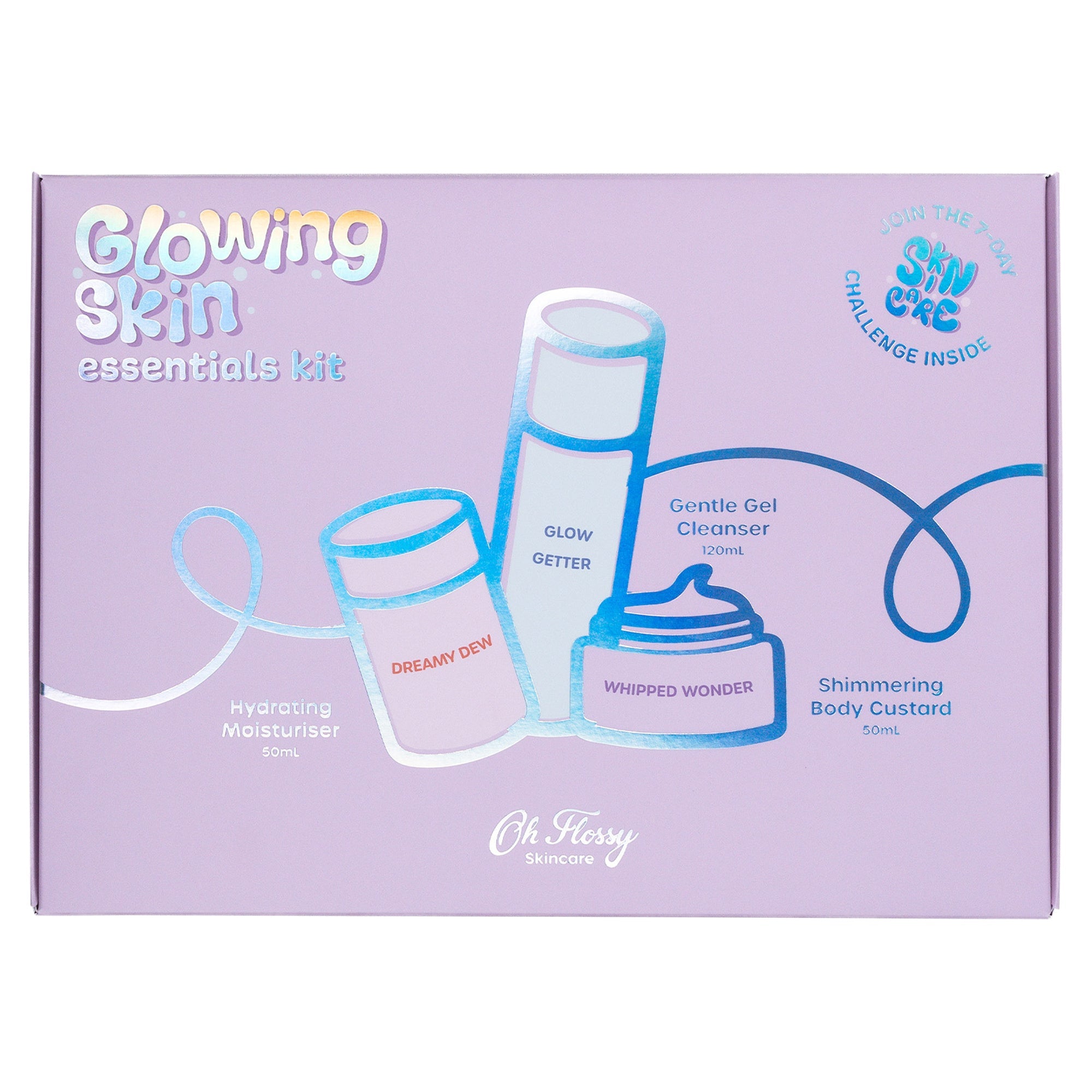 Oh Flossy Skincare - Glowing Skin Essentials Kit Oil
