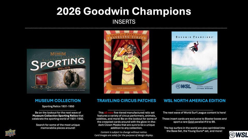 2026 Upper Deck Goodwin Champions Bb Blaster Toy - Image 3