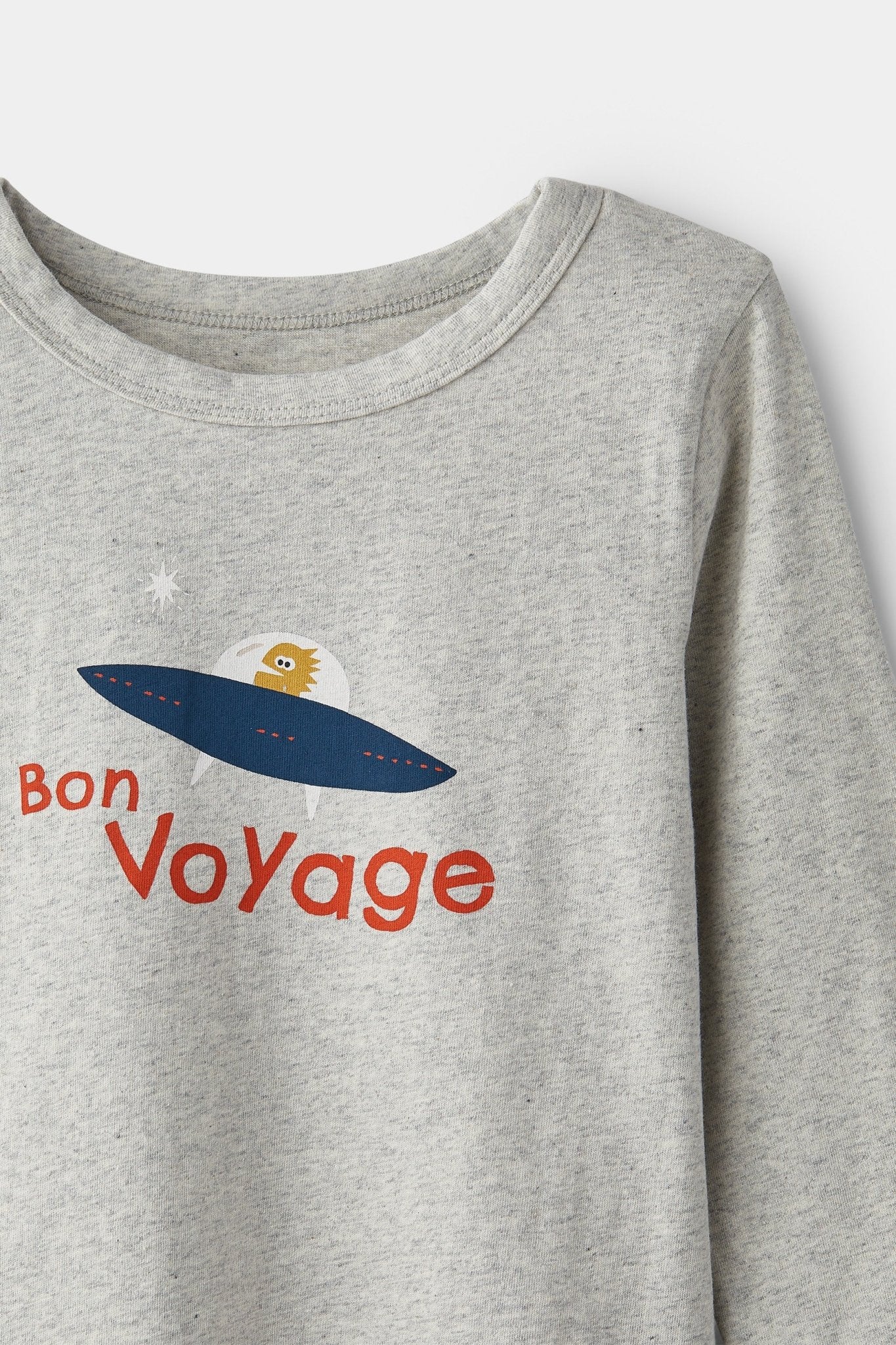 rise little earthling Long Sleeve Tee - Bon Voyage / 3-4y - Image 2