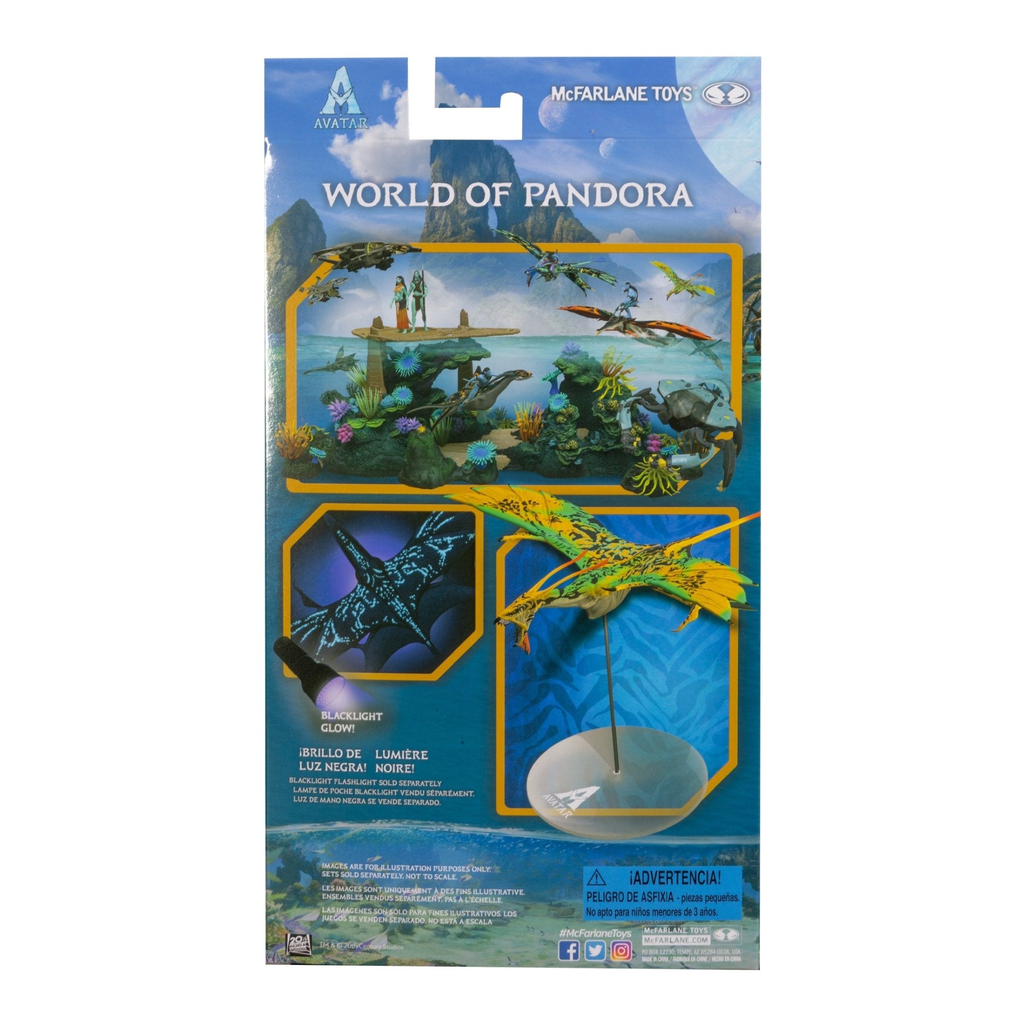 Disney Avatar World Of Pandora Mountain Banshee -Yellow Toy - Image 5