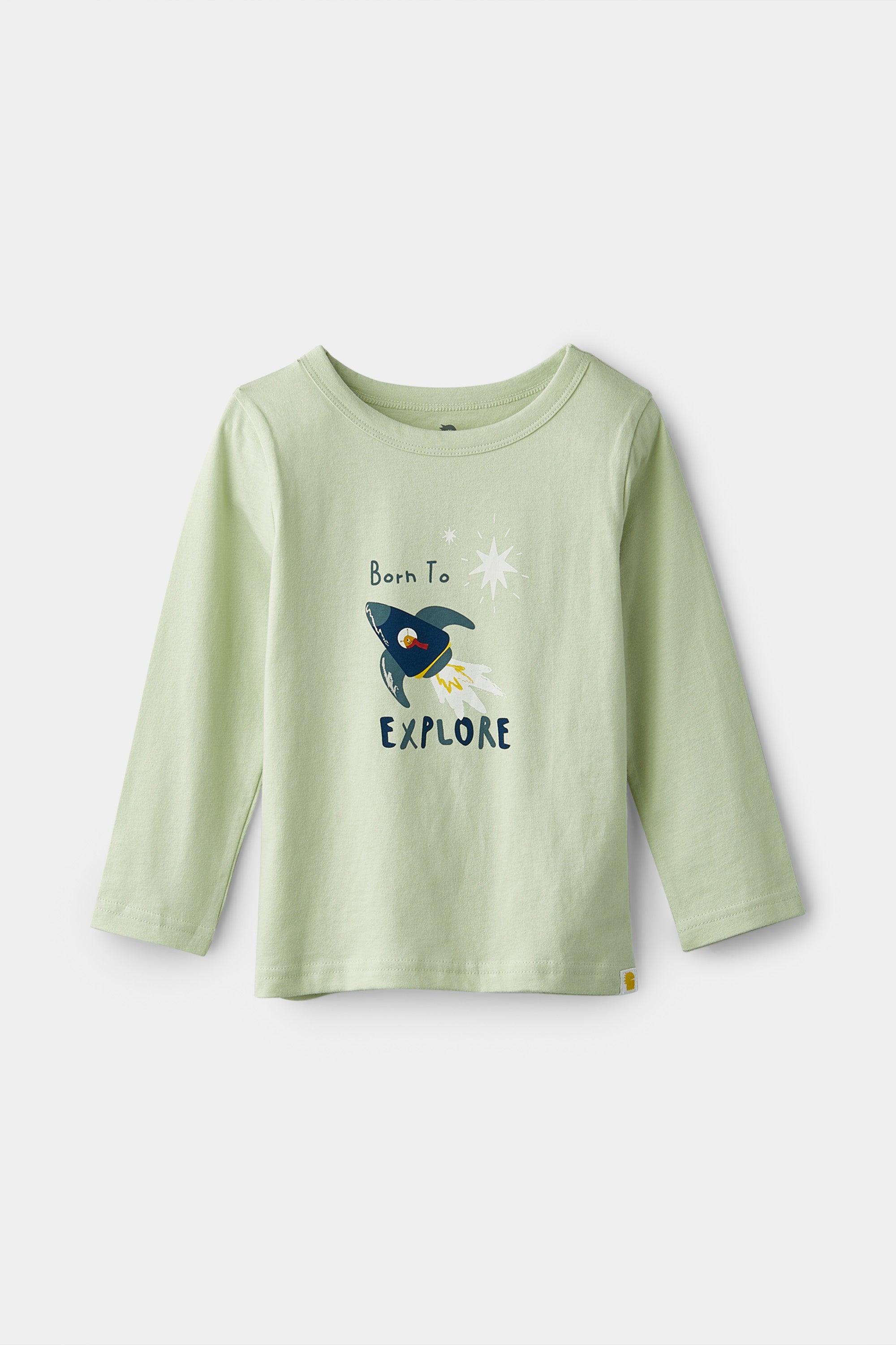 rise little earthling Long Sleeve Tee - Bon Voyage / 3-4y - Image 3