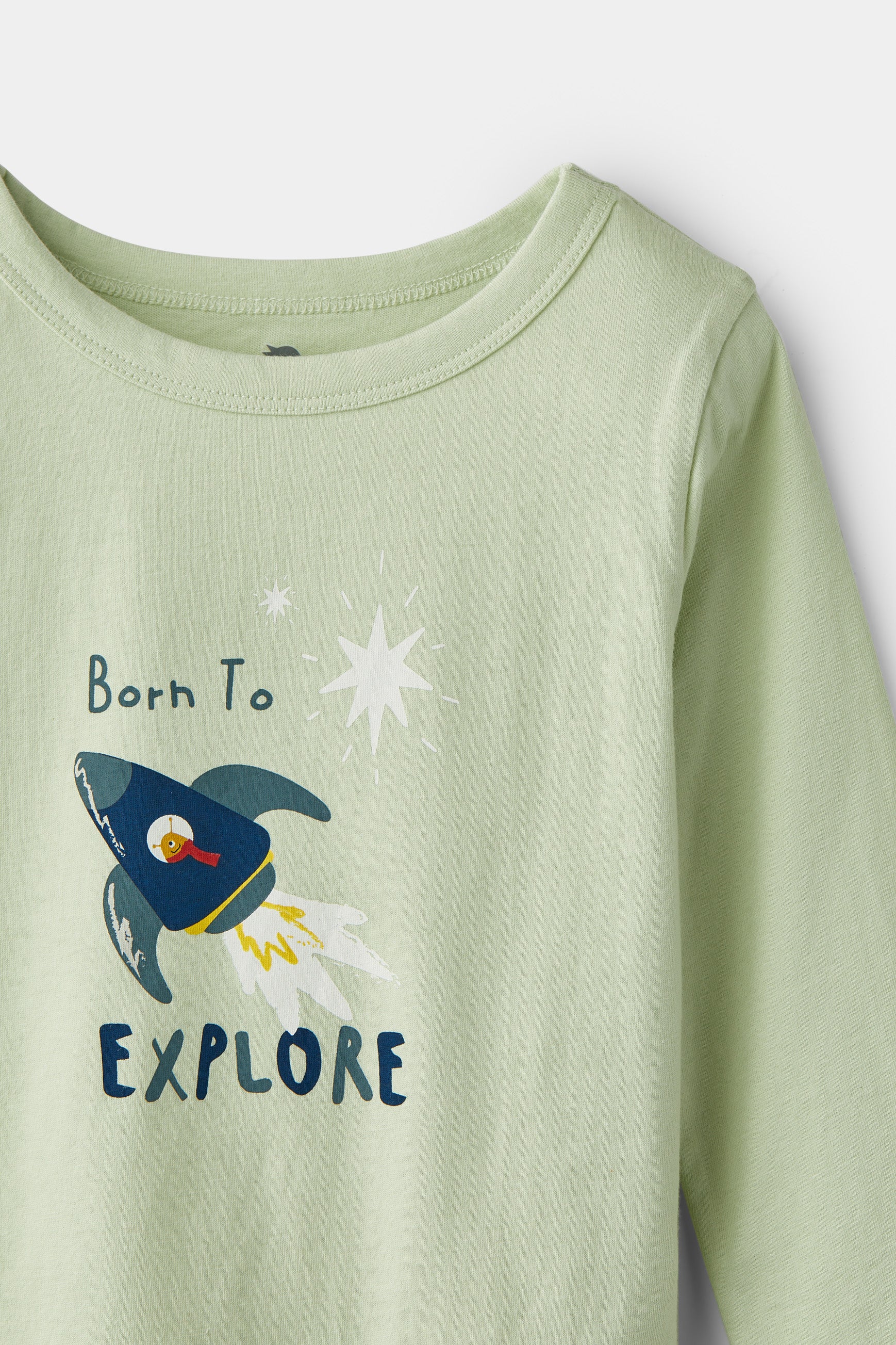 rise little earthling Long Sleeve Tee - Bon Voyage / 3-4y - Image 4