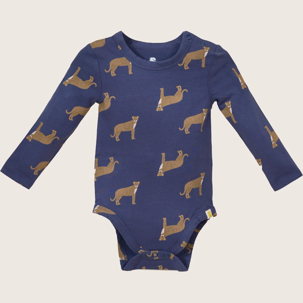 rise little earthling LS Graphic Bodysuit BUHON00 - Lt Pink AOP / 9-12m - Image 17