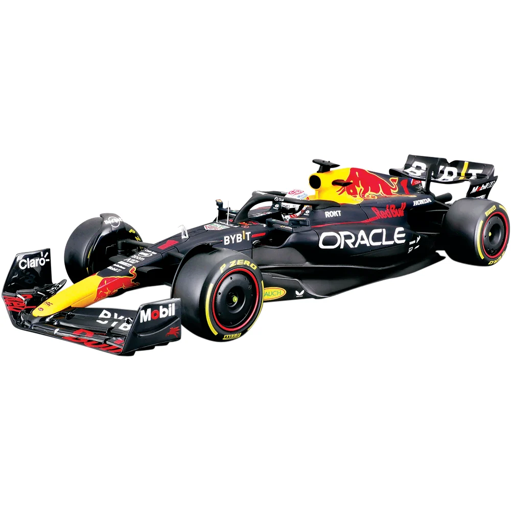 Maisto Diecast Maisto 1:18 Red Bull Racing w/Helmet (Verstappen) Scale - Image 6